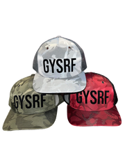 Silk style camo premium trucker