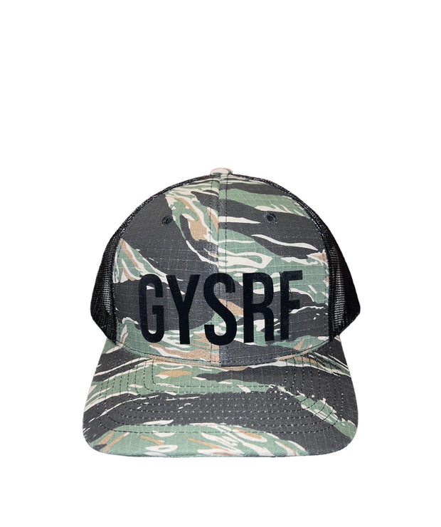 Green-Charcoal hunter premium trucker